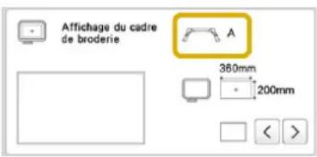 BABY LOCK Venture - Type de support du cadre de broderie - 1