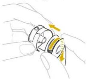 BABY LOCK Venture - Installation de la canette - 3