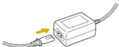 BABY LOCK Venture - Connexion de l'adaptateur AC - 2