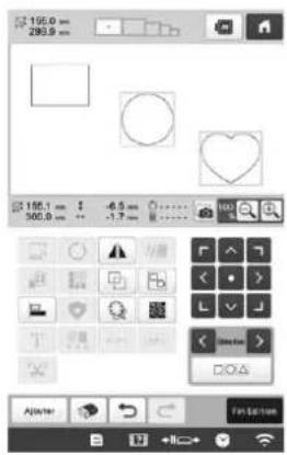 BABY LOCK Venture - Alignment des motifs de broderie - 2