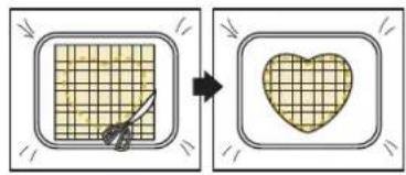 BABY LOCK Venture - Utilisation d'un motif d'encadrement pour creer des appliqués - 9