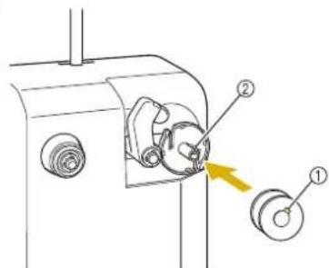 BABY LOCK Venture - Bobinage de la canette - 3