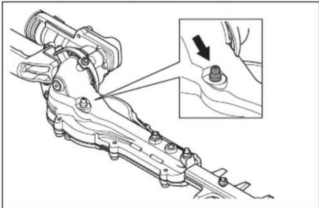 HUSQVARNA HA200 - To lubricate the bevel gear and gearbox - 2