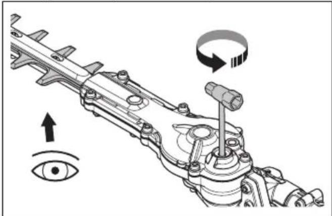 HUSQVARNA HA200 - Examinar las cuchillas - 2