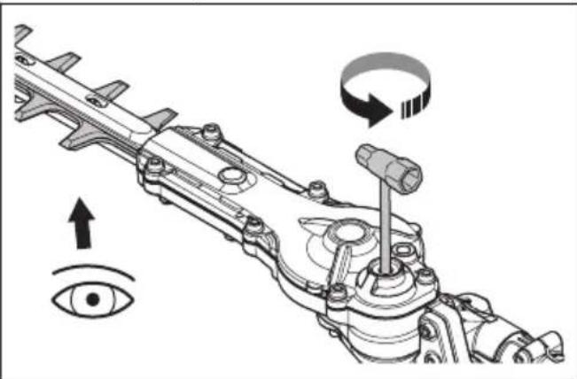 HUSQVARNA HA200 - Pour examiner les lames - 2