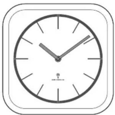 Krontaler GTWCBLK04 - Keukenklok Horloge de cuisine Küchenuhr - 1