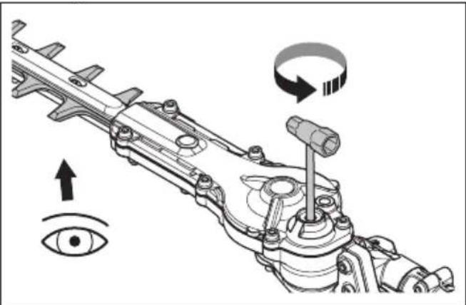 HUSQVARNA HA860 - So überprüfen Sie die Klingen - 2