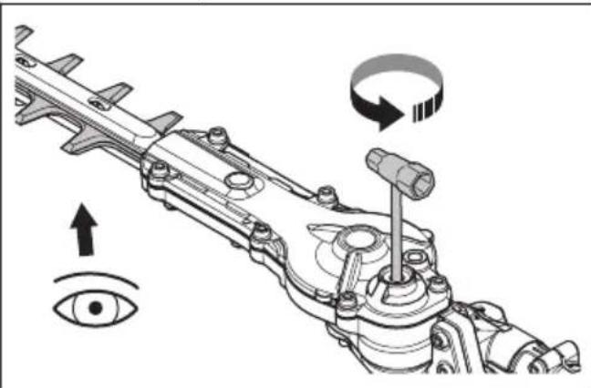 HUSQVARNA HA860 - Pour examiner les lames - 2