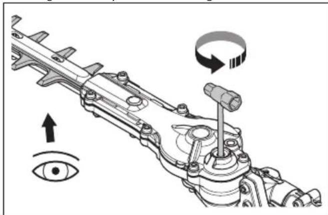 HUSQVARNA HA860 - Examinar las cuchillas - 2