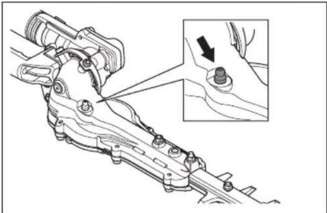 HUSQVARNA HA860 - So schmieren Sie Winkelgetriebe und Getriebe - 2