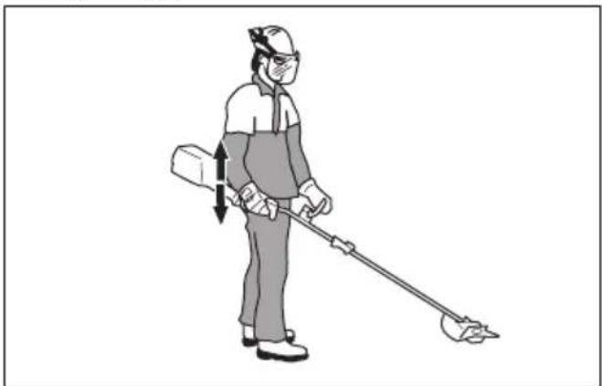 HUSQVARNA BCA850 - Justera selen - 3