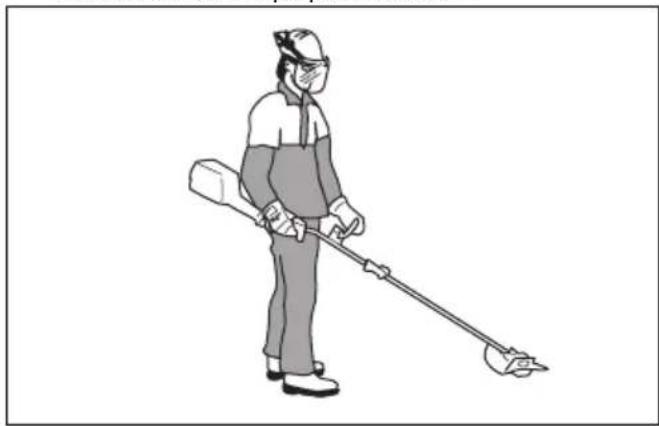 HUSQVARNA BCA850 - Pour équilibrer le produit - 2