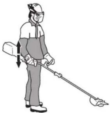 HUSQVARNA BCA850 - Sådan justeres selen - 3