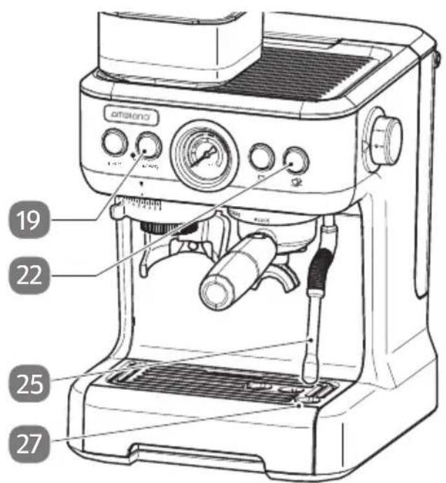 Ambiano GTEMG01 - Rinçage du système hydraulique - 3