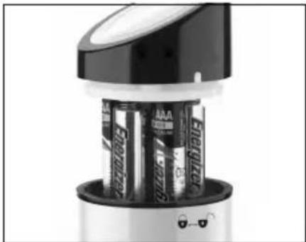 Kitchenware GTSPM04 - Inserimento/sostituzione batterie - 2