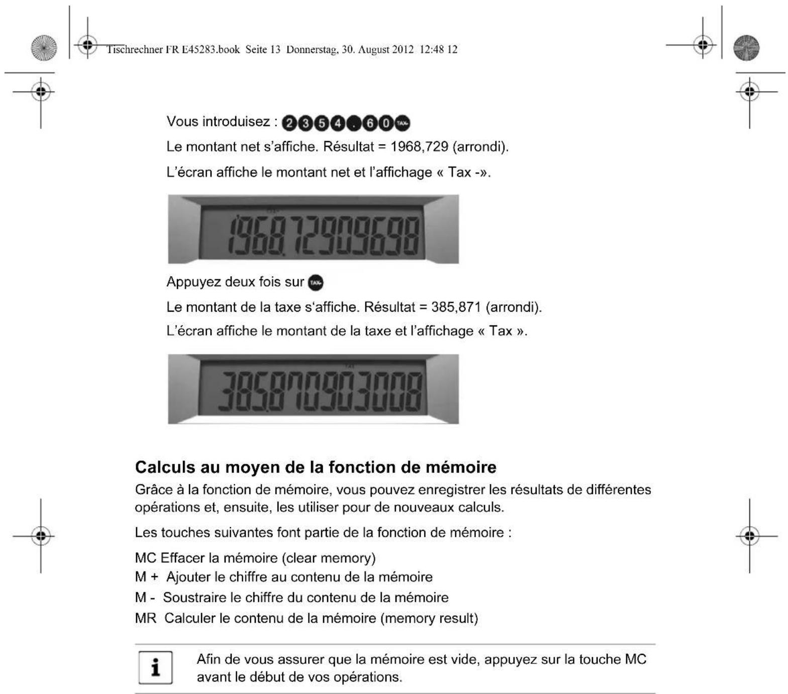 GlobalTronics D21 - Définir le taux de la taxa - 3