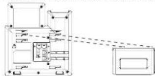GRANDSTREAM GRP2602 - Installation des Telefons (Tischmontage): - 1