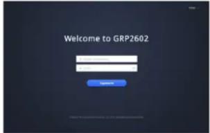 GRANDSTREAM GRP2602 - Skonfigurowac GRP2602 za pomocag przygladarki sieci Web: - 1