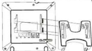 GRANDSTREAM GXP1615 - Instalando El Teléfono (Montura de Pared): - 1