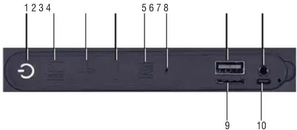 Trevi XR 8A25 - DESCRIZIONE COMANDI - 1