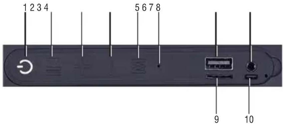 Trevi XR 8A25 - DESCRIPTION DES COMMANDES - 1