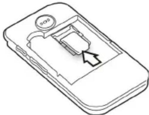 Trevi Flex Plus 65 - INSERIMENTO DELLA SCHEDA SIM E DELLA BATTERIA - 2