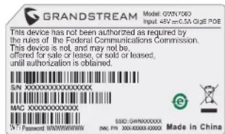 GRANDSTREAM GWN7660 - Deckenmontage - 6
