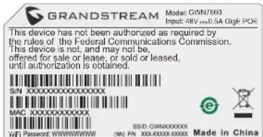 GRANDSTREAM GWN7660 - Montura de Pared - 11