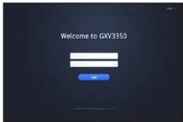 GRANDSTREAM GXV3350 - Configurando GXV3350 Usando Web Browser: - 1