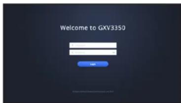 GRANDSTREAM GXV3350 - Configurer le GXV3350 en utilisant le Navigateur Web: - 1