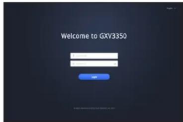 GRANDSTREAM GXV3350 - Konfigurieren Sie das GXV3350 über einen Webbrowser: - 1