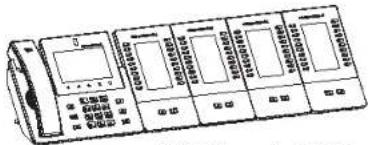 GRANDSTREAM GXV3350 - CONNEXION DU MODULE D'EXTENSION GBX20 AU GXV3550 (le GBX20 est vendu séparément): - 2