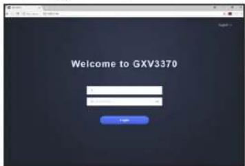 GRANDSTREAM GXV3370 - Configurando o GXV3370 Usando Web Browser: - 1