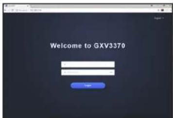GRANDSTREAM GXV3370 - Configurando el GXV3370 utilizando un navegador Web: - 1