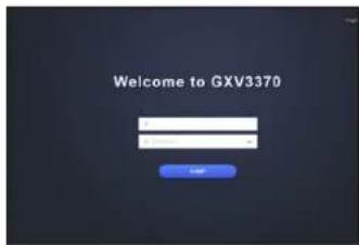 GRANDSTREAM GXV3370 - Konfiguracja GXV3370 za pomocą przeglądarki: - 1