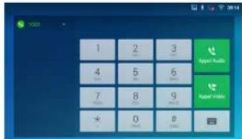 GRANDSTREAM GXV3370 - Configurer le GXV3370 en utilisant l'écran tactile: - 1