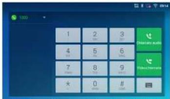 GRANDSTREAM GXV3370 - Configurare il GXV3370 usando il Touch Screen: - 1