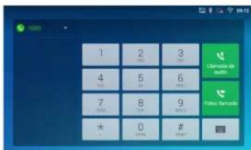GRANDSTREAM GXV3370 - Configuración del GXV3370 usando la pantalla táctil: - 1