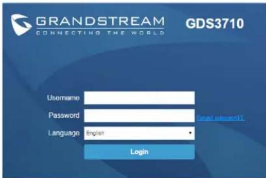 GRANDSTREAM GDS3710 - Nota: - 2