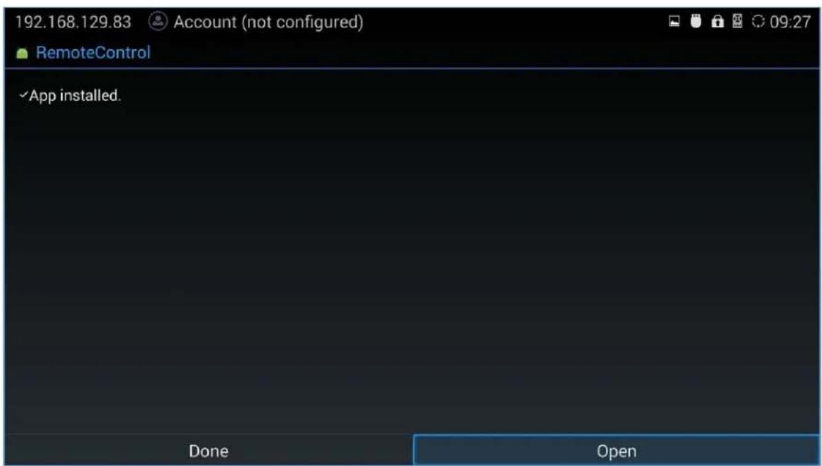 GRANDSTREAM GVC3210 - Install Remote Control App - 6