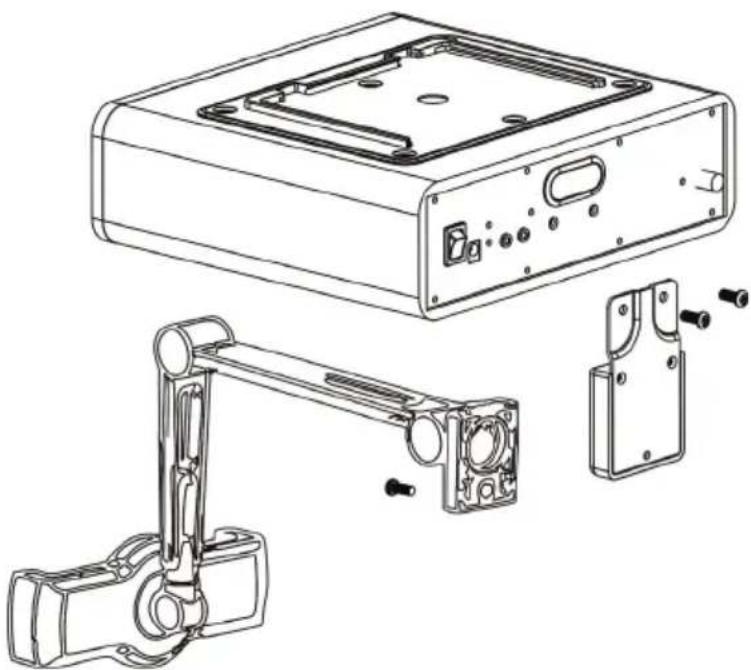 Auna Connect Soundchef MKII - Montaje del soporte para tabletas disponible adicionalmente - 1