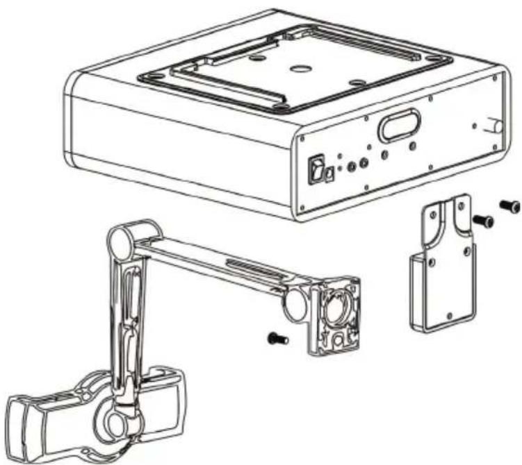 Auna Connect Soundchef MKII - Montage der zusätzlich erhältlichen Tablet-Halterung - 1