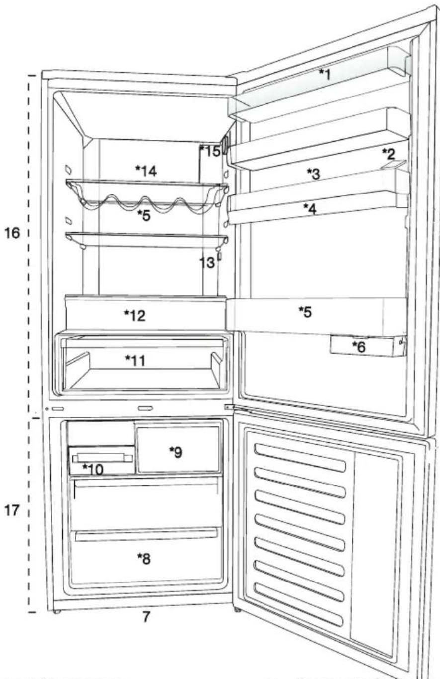 BEKO RCNE560E60ZXPN - Frigorifero - 1