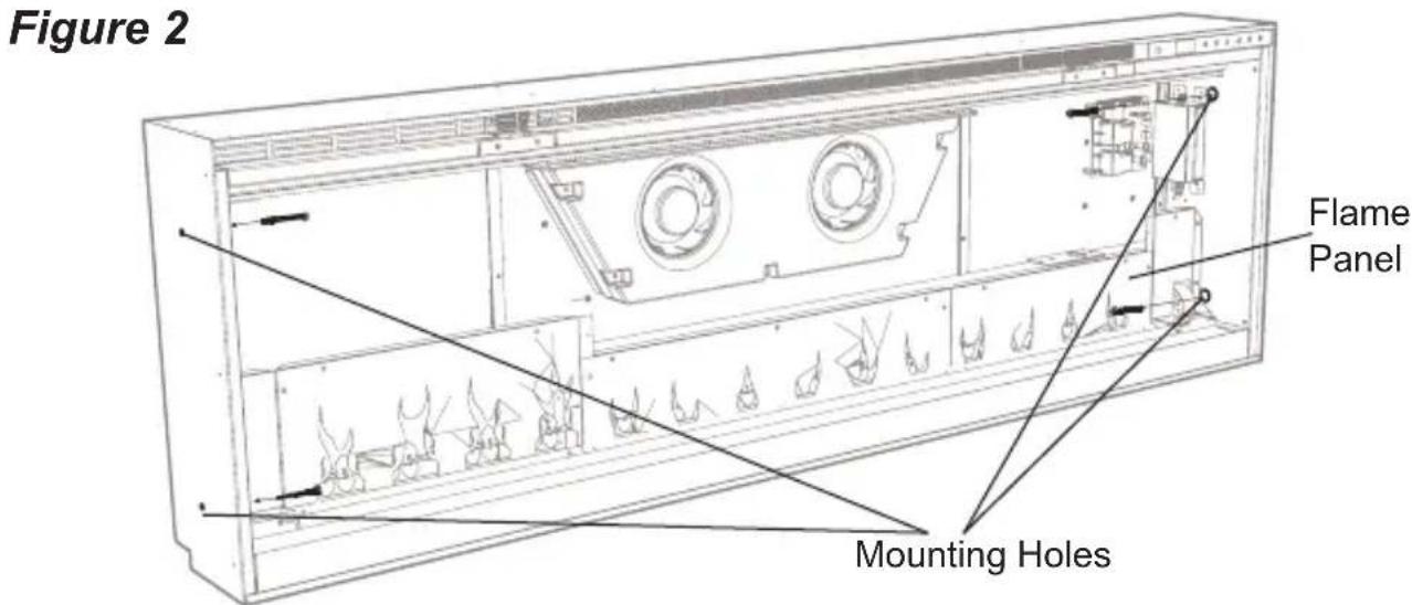 DIMPLEX XLF74 - Fireplace Installation - 1