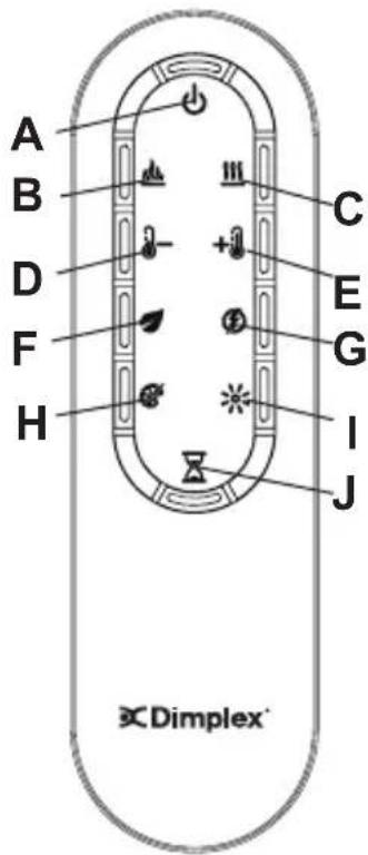 DIMPLEX XLF74 - Effets flamme - 2