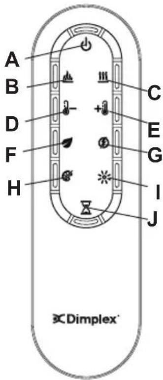 DIMPLEX XLF74 - Flammeffekte - 2