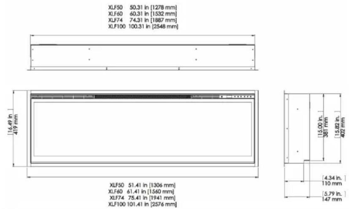 DIMPLEX XLF50 - Technical Information - 1