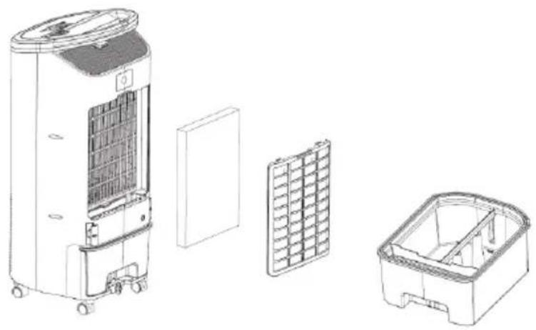 Klarstein IceWind Plus Smart - Nettoyage - 1
