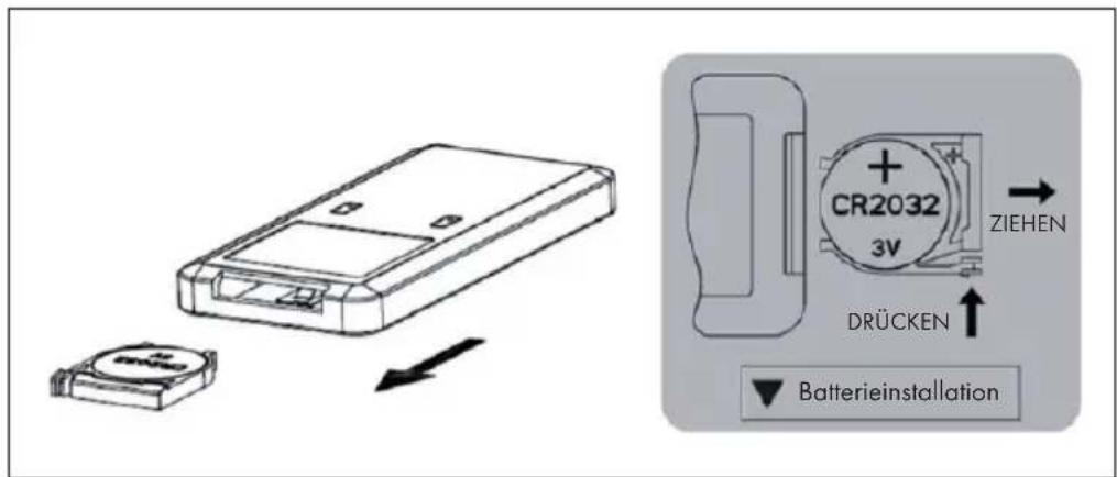 Klarstein IceWind Plus Smart - Batterie der Fernbedienung auswechseln - 1