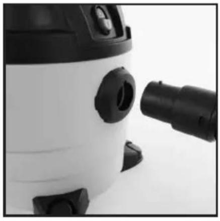 SILVERLINE 319548 - DIY 1000W Wet &amp; Dry Vacuum Cleaner 10Ltr - 19